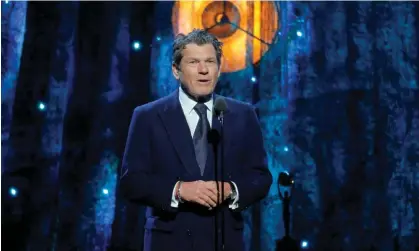  ?? ?? Jann Wenner at the Rock and Roll Hall of Fame induction ceremony in 2017. Photograph: Lucas Jackson/Reuters