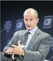  ?? /Bloomberg ?? Upbeat: General Electric vice-chairman John Rice says demand for infrastruc­ture in the Middle East and Africa is strong.