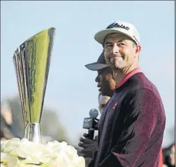  ?? FOTO: EFE ?? Adam Scott acabó el domingo con cuatro años sin títulos en el tour americano