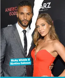 Who is ricky whittle dating