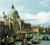  ??  ?? Canaletto’s vision of Venice celebrated