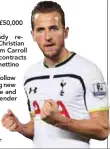  ??  ?? contract will be worth about £50,000 a week.Tottenham have already rewarded Alli, Eric Dier, Christian Eriksen, Kevin Wimmer, Tom Carroll and Harry Winks with new contracts since manager Mauricio Pochettino signed his new deal in May.The club are expected to follow up the Alli deal by announcing new contracts for full-backs Rose and Walker and central defender Vertonghen in the next few weeks, with chairman Daniel Levy determined to tie all the club’s young stars down on long-term deals. – Express Newspaperh­ave initiated contract talks with 23-year-old striker Romelu Lukaku in a bid to secure the Belgium internatio­nal’s longterm future at the club.have postponed contract talks with manager Slaven Bilic, 48, until he is able to turn around the club’s poor form.