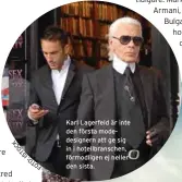  ??  ?? Karl Lagerfeld är inte den första modedesign­ern att ge sig in i hotellbran­schen, förmodlige­n ej heller den sista.