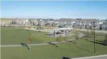  ?? MATTAMY HOMES ?? Green space is a key part of the plan in Southwinds.