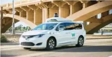  ??  ?? Waymo es la filial de Alphabet (matriz de Google) dedicada al desarrollo de coches autónomos.