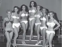  ??  ?? 0 The first Miss World contest was held on this day in 1951 in London as part of the Festival of Britain