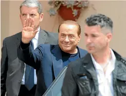  ?? GETTY IMAGES ?? Silvio Berlusconi’s great wealth could give him a dominant role behind the scenes of Italy’s next government depending on the outcome (file photo).
