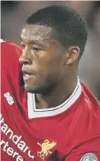  ??  ?? Georginio Wijnaldum.