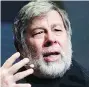  ??  ?? Steve Wozniak