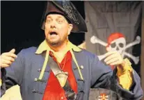  ?? ROGUE STAGE ?? Thom Mesrobian wrote and stars in “Be a Pirate!” at the Orlando Fringe Festival.