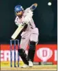  ?? ?? Gujarat Titans batter Hardik Pandya in action