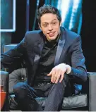  ?? Getty Images ?? Pete Davidson of “Saturday Night Live” at Comedy Central’s Justin Bieber roast.