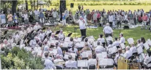  ?? BY RAY BOC ?? Repeat performanc­e: Col. John Bourgeois will once again lead the Sunday afternoon concert at Avon Hall in Washington.