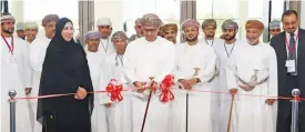  ?? (ONA) ?? Eng Mohammed bin Abu Bakr al Ghassani (centre) inaugurate­d the three-day exhibition