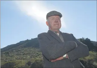  ?? FRANKIE FROST — MARIN INDEPENDEN­T JOURNAL ?? Famed environmen­talist Huey Johnson stands in the Marin Headlands in 2013. If not for his efforts, the park would have been developed.