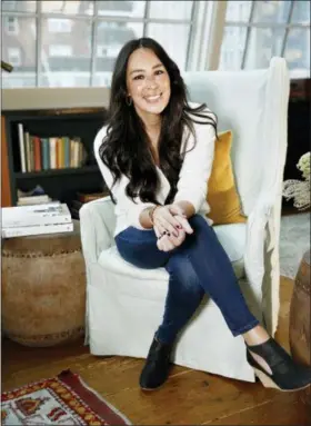  ?? PHOTO BY BRIAN ACH — INVISION — AP ?? Joanna Gaines poses for a portrait at The Greenwich Hotel in New York to promote her book “Homebody: A Guide to Creating Spaces You Never Want to Leave.”