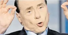  ?? Berlusconi FOTO REUTERS ?? Nezničitel­ný