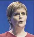  ??  ?? 0 Nicola Sturgeon intends to consider a basic income for all