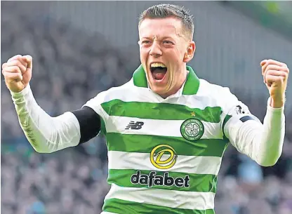  ?? SNS. ?? Callum McGregor insists the Hoops will take confidence from their European record last season.