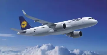  ??  ?? From top: Lufthansa’s A320 Neo; a 737 Max