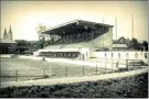  ?? Photo submitted ?? The original north grandstand in the ŠWadiyn pod Dubňom in Žilina, Slovakia, was built with the help of Jewish forced laborers during the Holocaust.