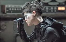  ?? PHOTOS COURTESY OF REINER BAJO ?? Claire Foy stars in “The Girl in the Spider’s Web.”
