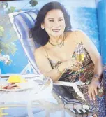  ??  ?? Minnie Osmeña, granddaugh­ter of President Sergio Osmeña, on the cover of Philippine Tatler