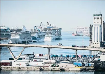  ?? XAVIER CERVERA ?? El port de Barcelona mostrarà les seves estratègie­s smart per ser més eficient i sostenible