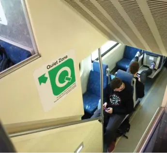  ?? TORONTO STAR FILE PHOTO ?? Customers who hit the emergency alarm on the GO train without legitimate cause can be fined at least $150.