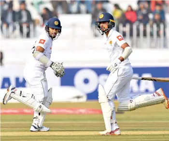  ??  ?? Sri Lanka wrapped up 2019, becoming the first nation to travel Pakistan for a Test tour