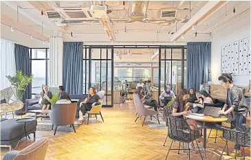  ??  ?? CPN has formed a joint venture with Common Ground Group to open co-working spaces in Bangkok next year.