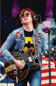  ?? GETTY IMAGES ?? Ryan Adams has been accused of emotional abuse by several women, including his former wife This Is Us star Mandy Moore.