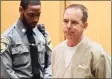  ?? Erik Trautmann / Hearst Connecticu­t Media ?? Kent Mawhinney during a Stamford court appearance earlier this year.