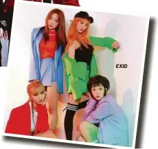  ??  ?? EXID