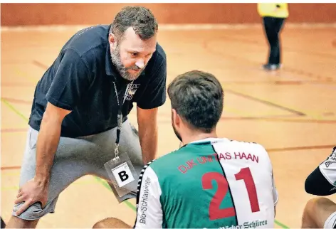  ?? FOTO: STEPHAN KÖHLEN ?? Ronny Lasch war schon Interimstr­ainer in Haan, nun ist er Chefcoach.