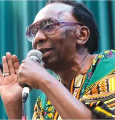  ??  ?? Thomas Mapfumo