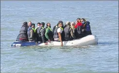  ?? Archive picture ?? Human trafficker­s are behind dangerousl­y loaded boats