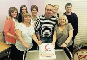  ??  ?? A party in Offerton marked 50 years of friendship groups run by Contact for the Elderly