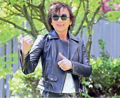  ?? (Italy Photo Press) ?? Musicista Gianna Nannini, 67 anni: le sue canzoni hanno aiutato mamma Cristina a ritrovare i suoi ricordi