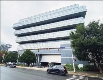  ?? Tyler Sizemore / Hearst Connecticu­t Media ?? Purdue Pharma is headquarte­red at 201 Tresser Blvd. in downtown Stamford.