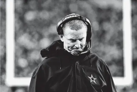  ?? Corey Perrine / Getty Images ?? Jason Garrett was fired after an 8-8 finish this season, the fourth such record for Dallas in his nine-plus-season tenure.