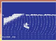  ??  ?? » [ZX Spectrum] If you time it well, you can catch a wave and try to pull off tricks.