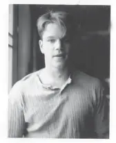  ??  ?? Matt Damon