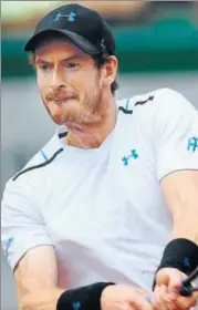  ?? AFP ?? Andy Murray is the world No. 1 tennis player