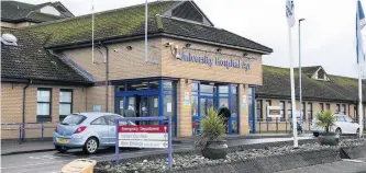  ??  ?? Outbreak
A number of patients have died of the virus at Ayr Hospital