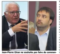  ?? (Photos doc Var-matin) ?? Jean-Pierre Giran ne souhaite pas faire de commentair­es pour l’instant. Guillaume Lesage a travaillé au cabinet du maire d’Hyères de  à .