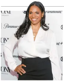  ?? ANDY KROPA/INVISION ?? Audra McDonald, one of Broadway biggest stars of all time, will perform at the Long Wharf Theater’s annual fundraisin­g gala.