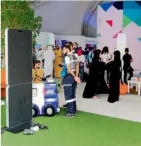  ?? Supplied photo ?? The Dubai Health Authority showcases healthy living project as part of UAE Innovation Week. —