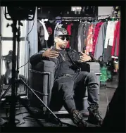  ?? PHOTOS CONTRIBUTE­D BY DOMINIC FONDON ?? Drumma Boy in his Midtown boutique, House of Fresh.