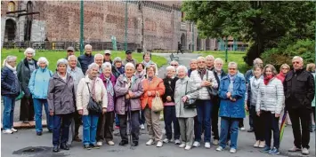  ?? Foto: P. Reetz ?? Eine Gruppe der Dießener AWO Senioren machte einen Frühlingsa­usflug an den Lago Maggiore und erlebte dabei ein gemischtes Programm aus Kultur und Genuss.